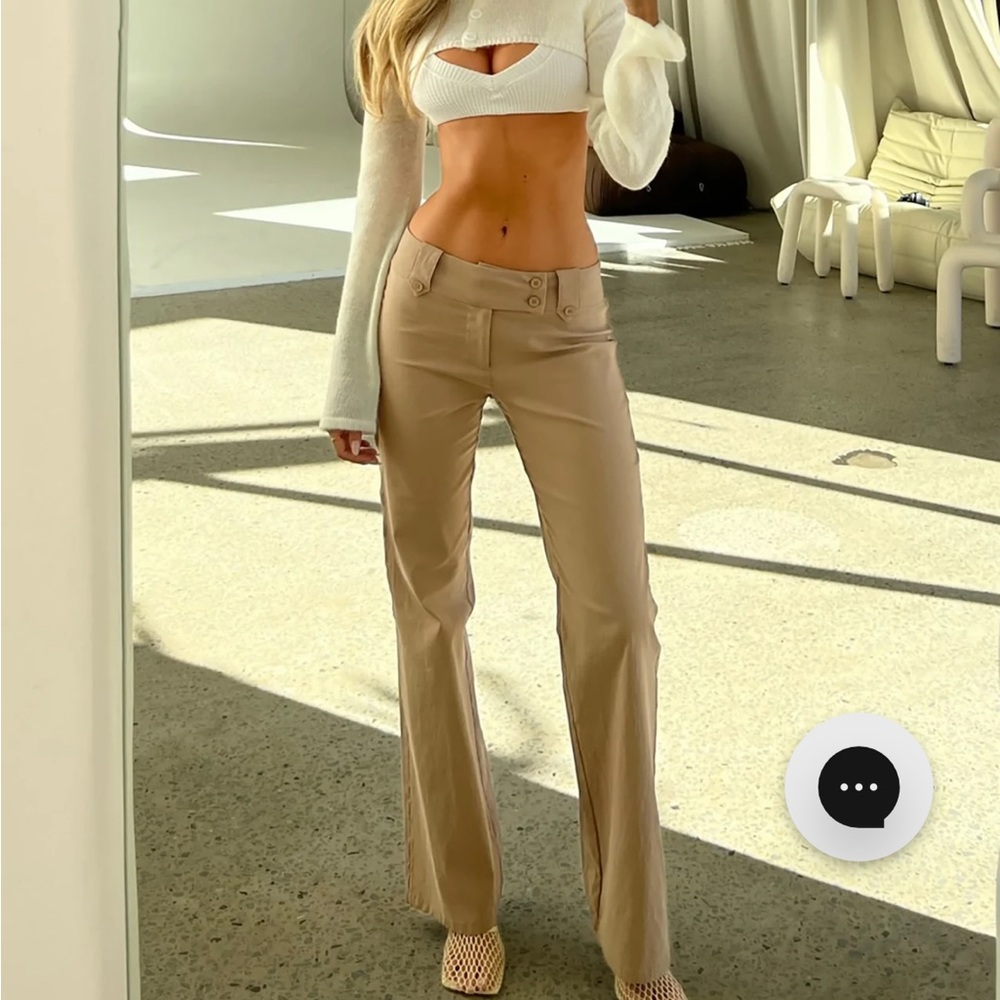Tiger mist low rise Kittie pant